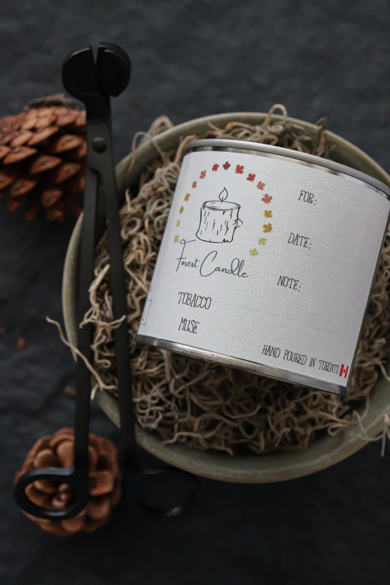 Tobacco Muse Candles Forest Candle