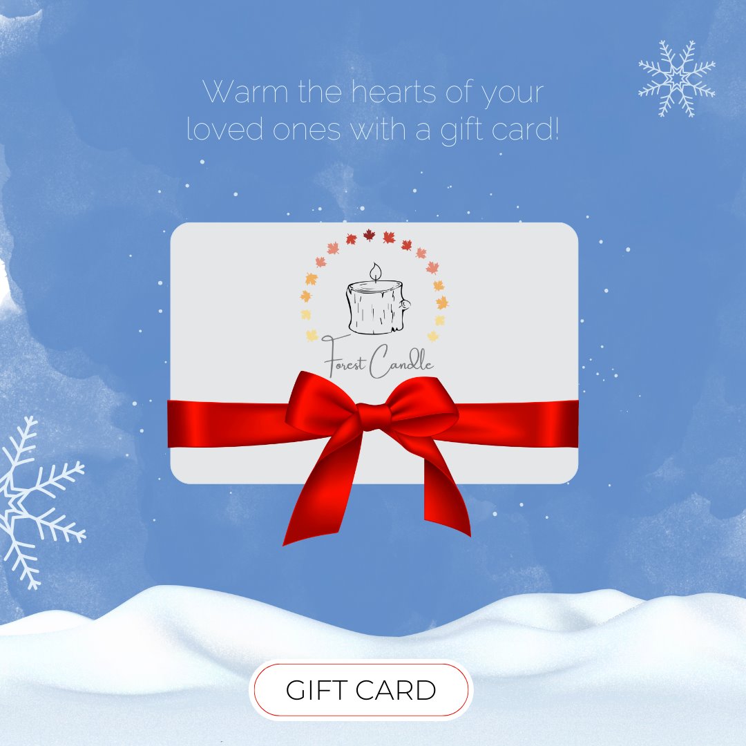 E-Gift Card Gift Cards Forest Candle 